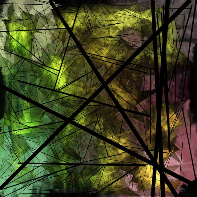 Screengrab from the Belfast session: drawing responding to extended techniques on trombone.