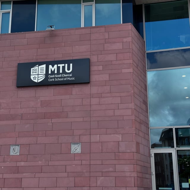 Cork School of Music building (June 2025).